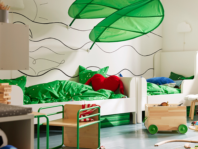 Fun bedroom ideas for kids full of ideas of their own!