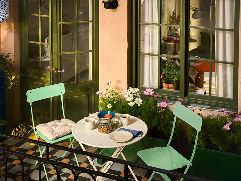 Simple ideas for a garden on your balcony