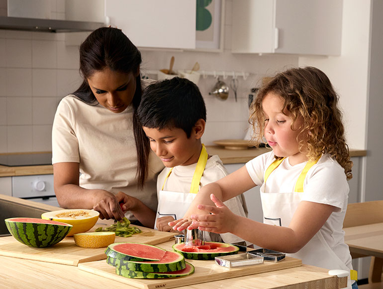 Kid-friendly ideas make cooking together safe and fun!