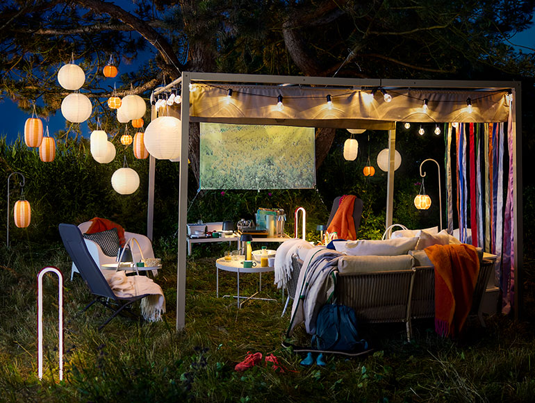 How to create cosy evening adventures in your own garden