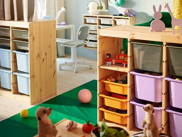 Organiza un dormitorio donde cada niño tenga su propio mundo
