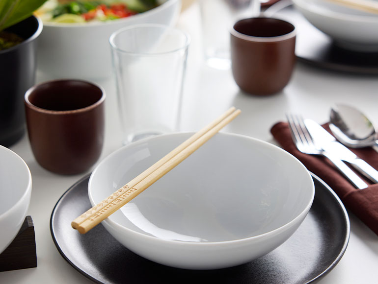 How to set a table with IKEA 365+ dinnerware and friends